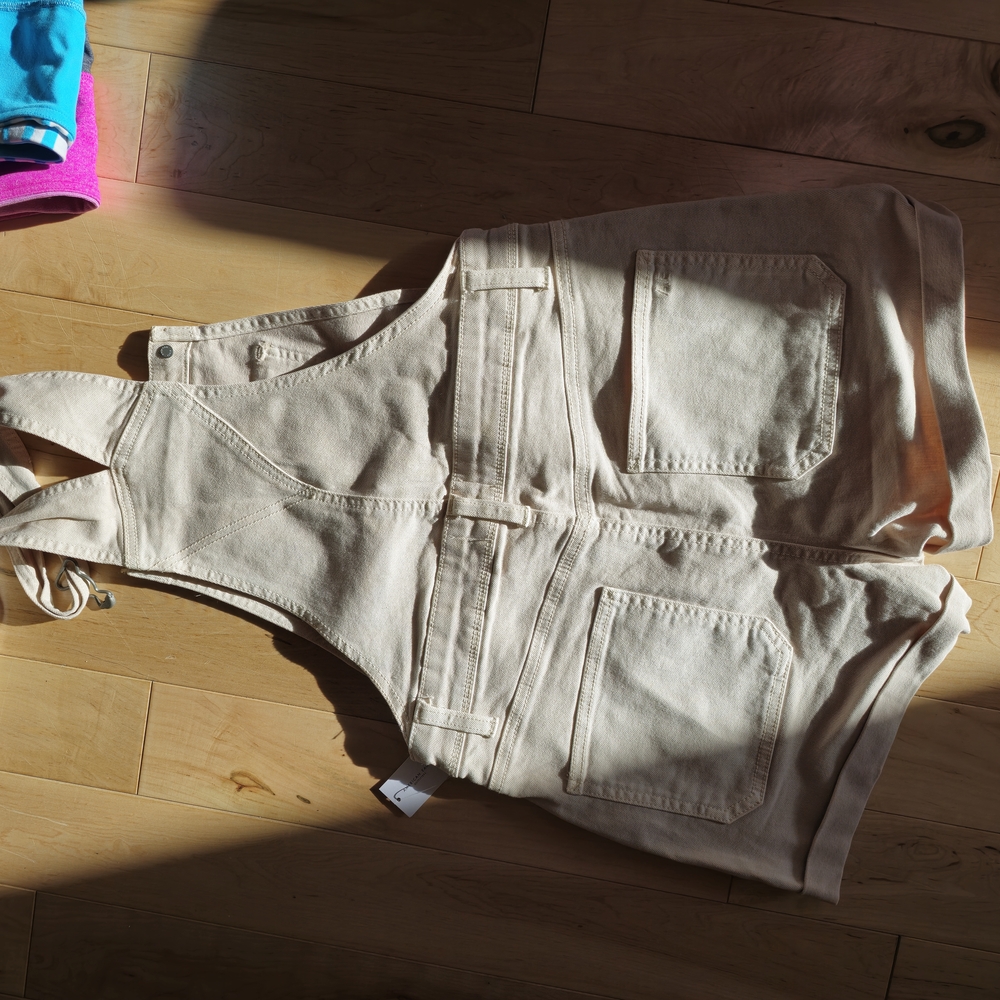 Beige Overalls - Picture 3 of 3